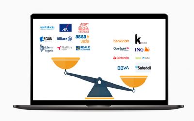 El seguro de vida que ofrecen los bancos cuesta casi el doble que el de una aseguradora